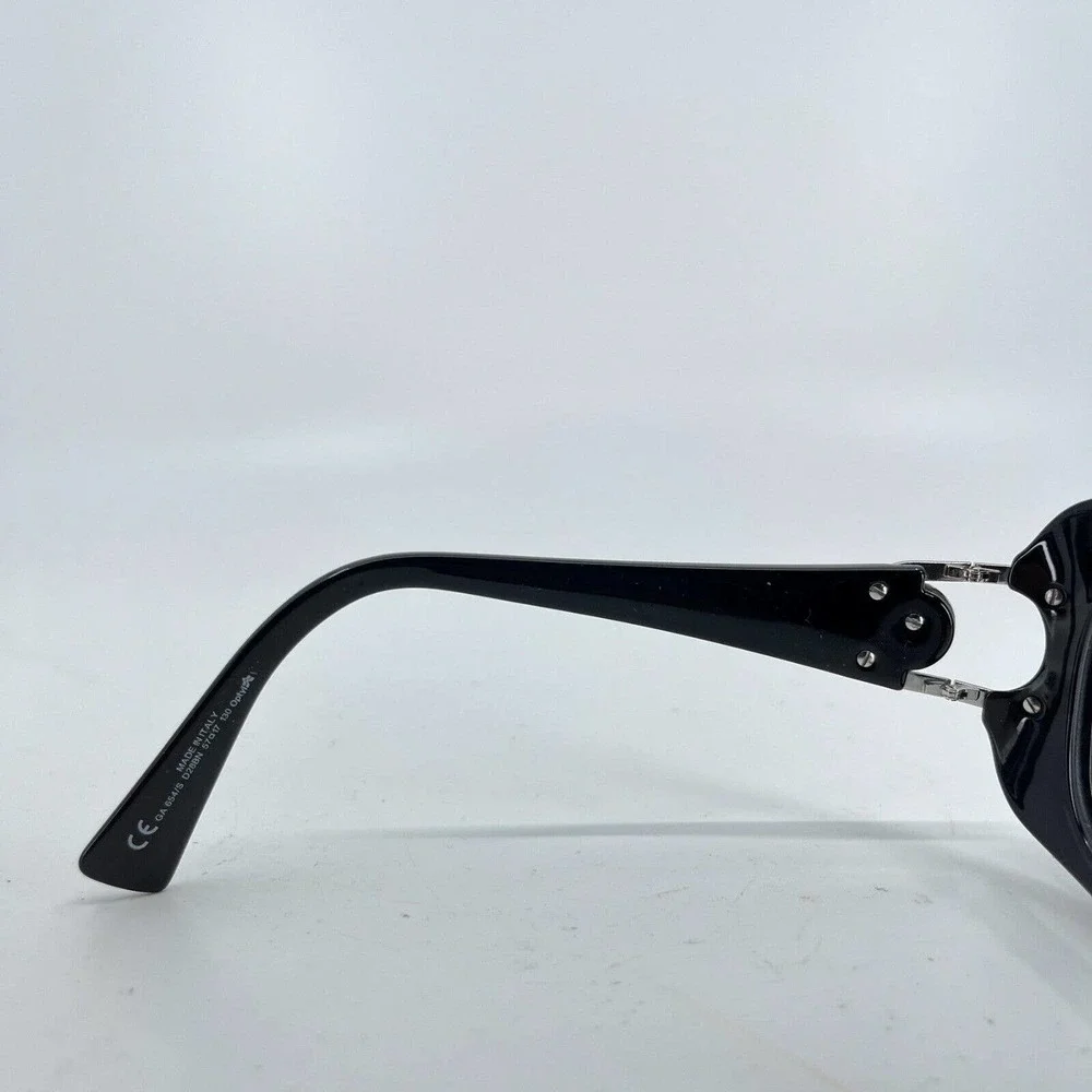 Giorgio Armani GA 654/s D28BN Square Black‎ Sunglasses 57-17-130 7140